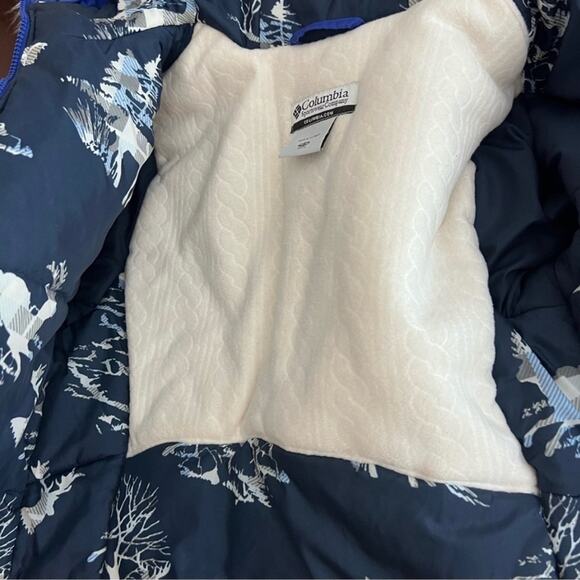 Columbia Kids Winter Faux Fur Hooded Jacket  Size 14 - Picture 6 of 12